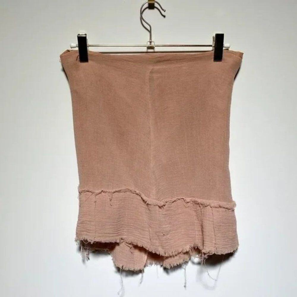 Womens Peach Mini Vintage Skirt Size S